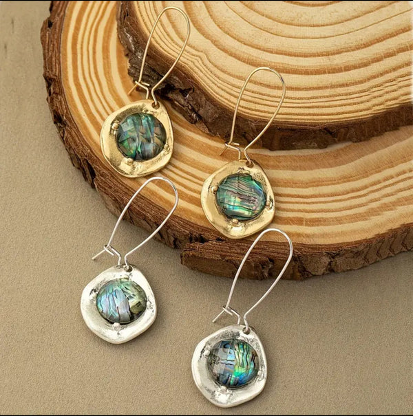 Boucles d'oreilles Labradorite